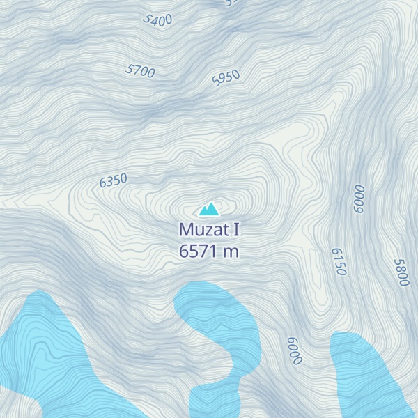Map of Muzat I