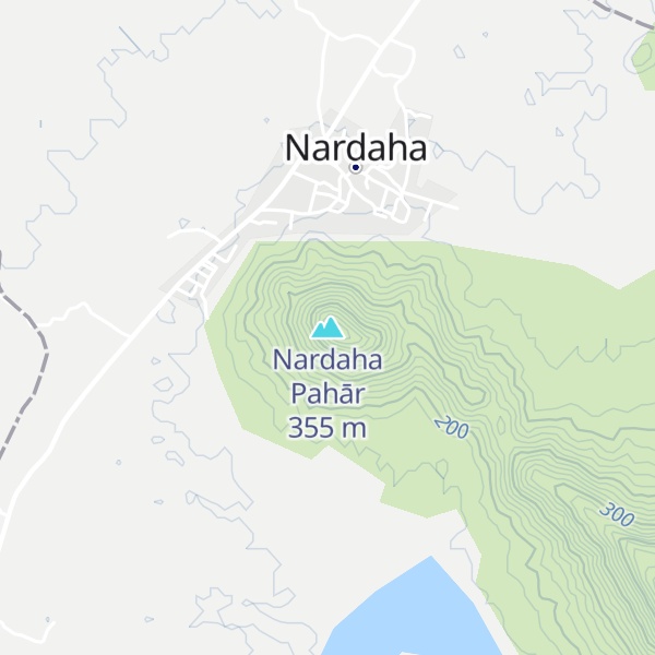 Map of Nardaha Pahār