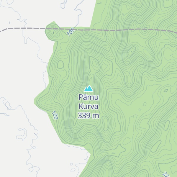 Map of Pāmu Kurva