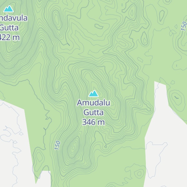 Map of Amudalu Gutta