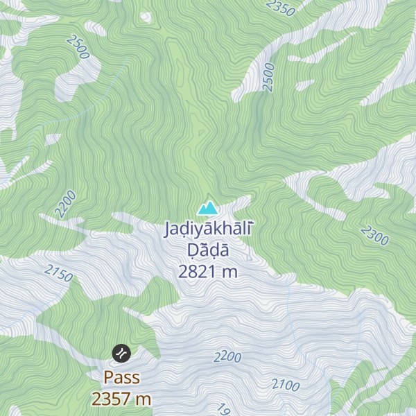 Map of Jaḍiyākhāli̇̄ Ḍā̃ḍā