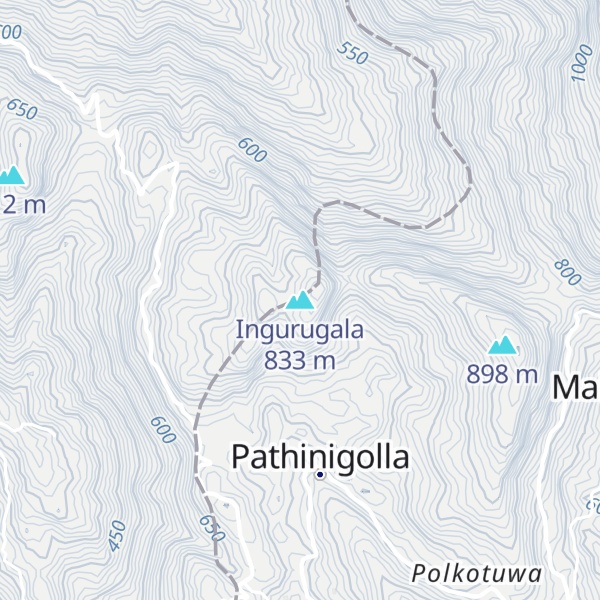 Map of Ingurugala