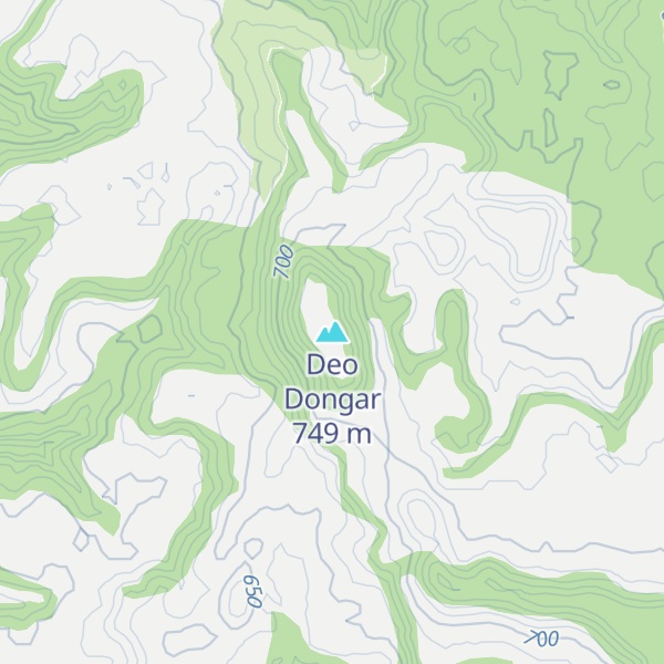 Map of Deo Dongar