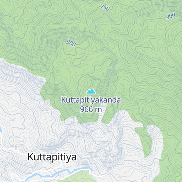Map of Kuttapitiyakanda