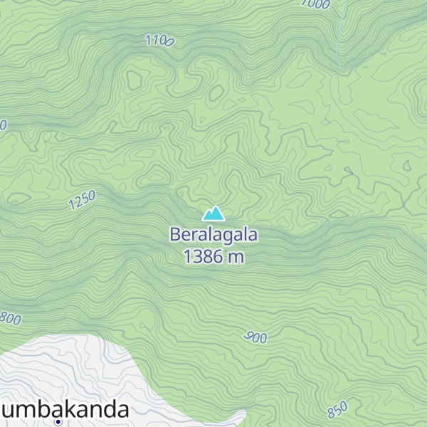 Map of Beralagala