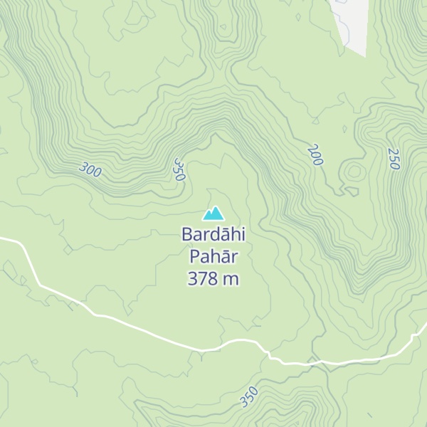 Map of Bardāhi Pahār