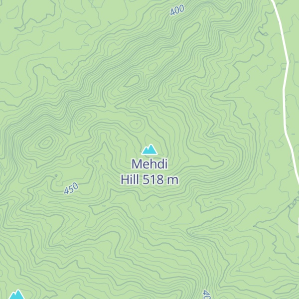 Map of Mehdi Hill