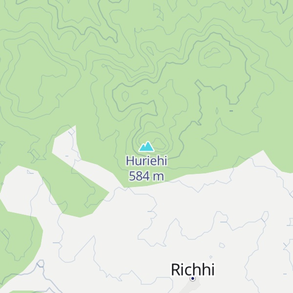 Map of Huriehi