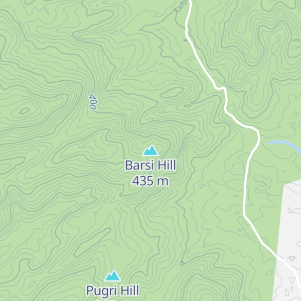 Map of Barsi Hill