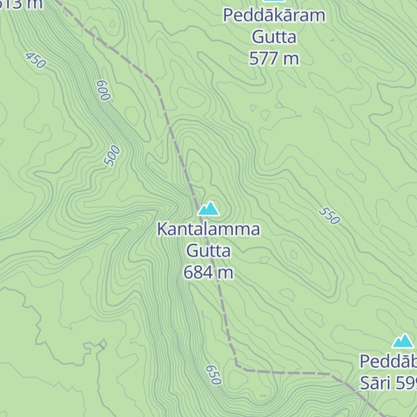 Map of Kantalamma Gutta