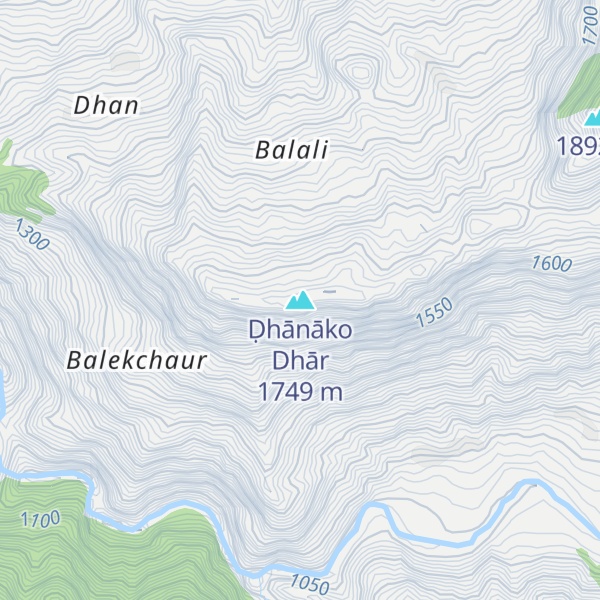 Map of Ḍhānāko Dhār