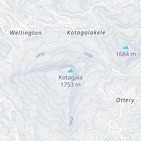 Map of Kotagala