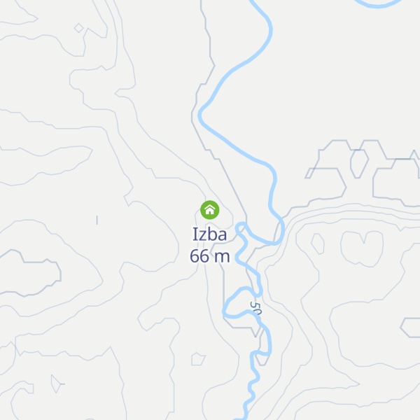 Map of Izba