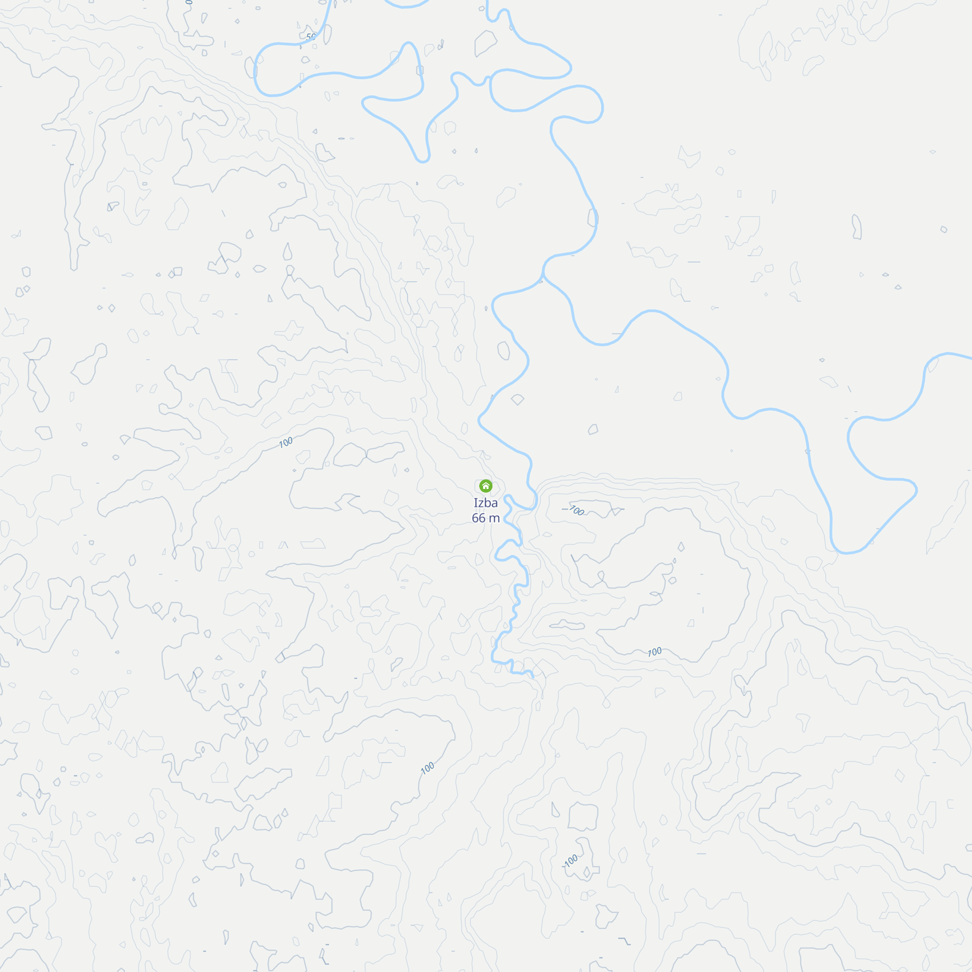 Izba map