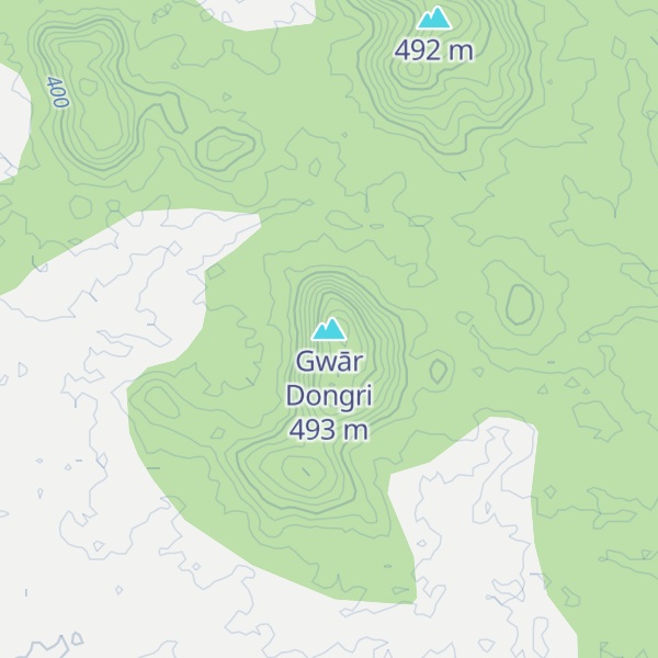 Map of Gwār Dongri