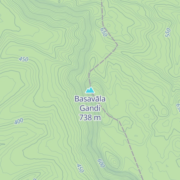 Map of Basavāla Gandi