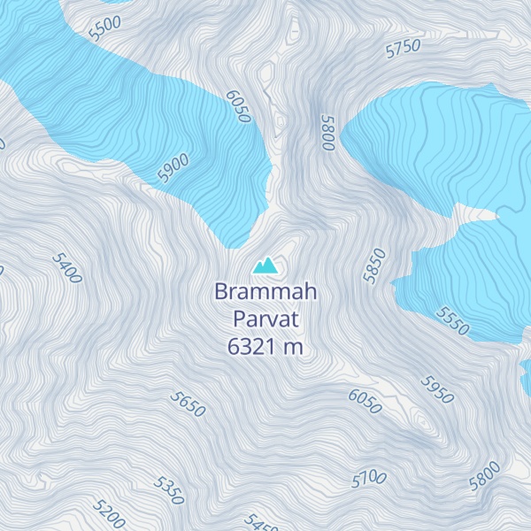 Map of Brammah Parvat