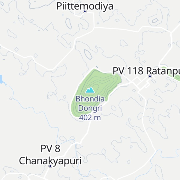 Map of Bhondia Dongri