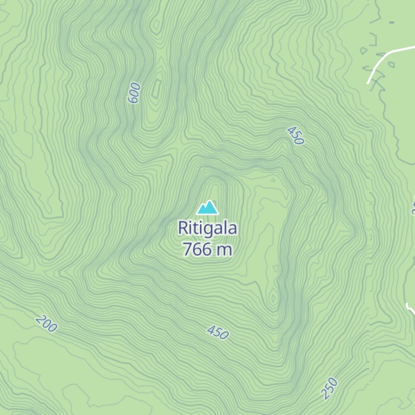 Map of Ritigala