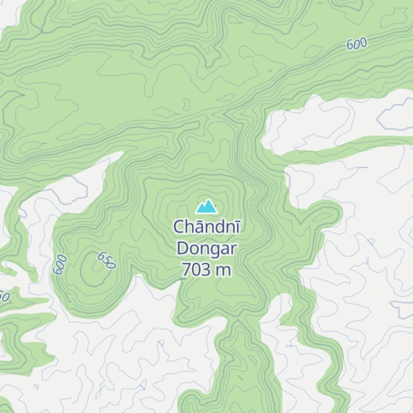 Map of Chāndnī Dongar