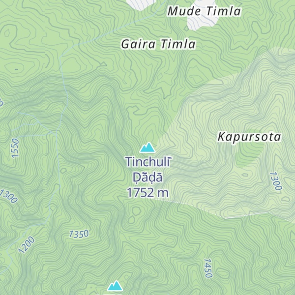 Map of Tinchuli̇̄ Ḍā̃ḍā