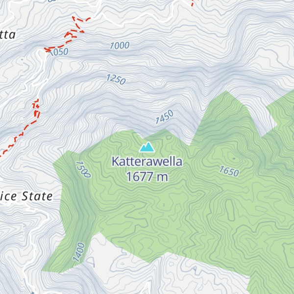 Map of Katterawella