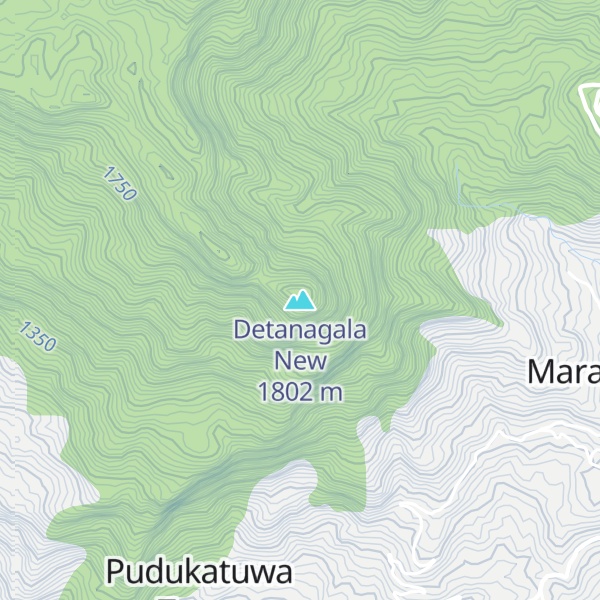 Map of Detanagala New