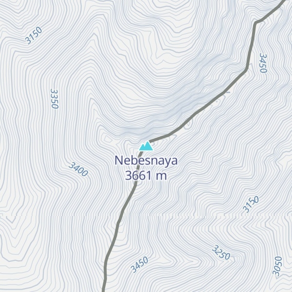 Map of Nebesnaya