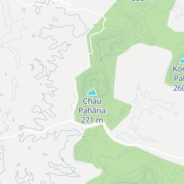 Map of Chau Pahāria