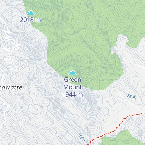 Map of Green Mount