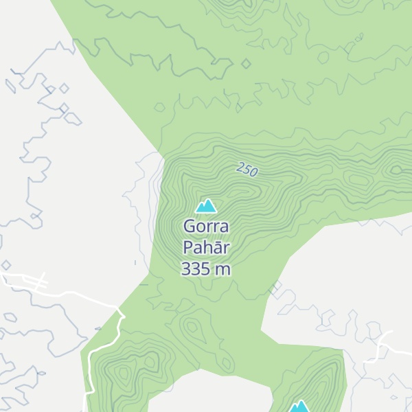 Map of Gorra Pahār