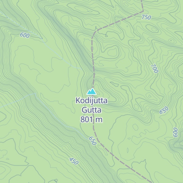Map of Kodijutta Gutta