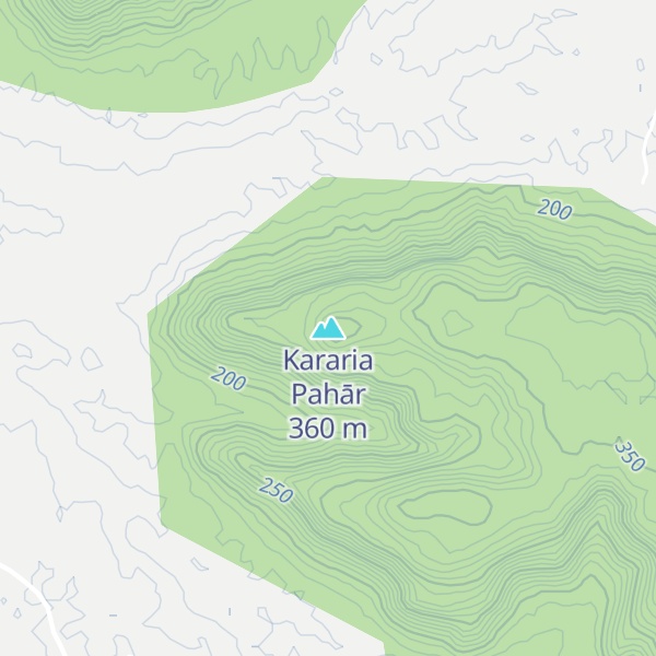 Map of Kararia Pahār
