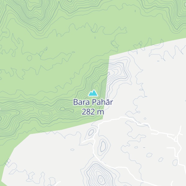 Map of Bara Pahār