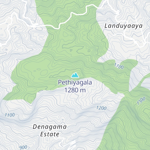 Map of Pethiyagala