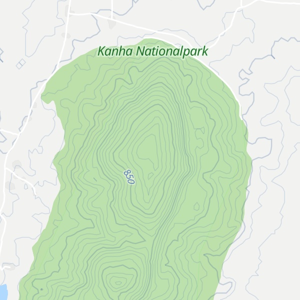 Map of Bābā Dongar