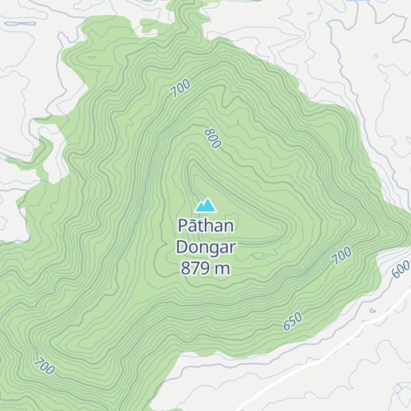 Map of Pāthan Dongar