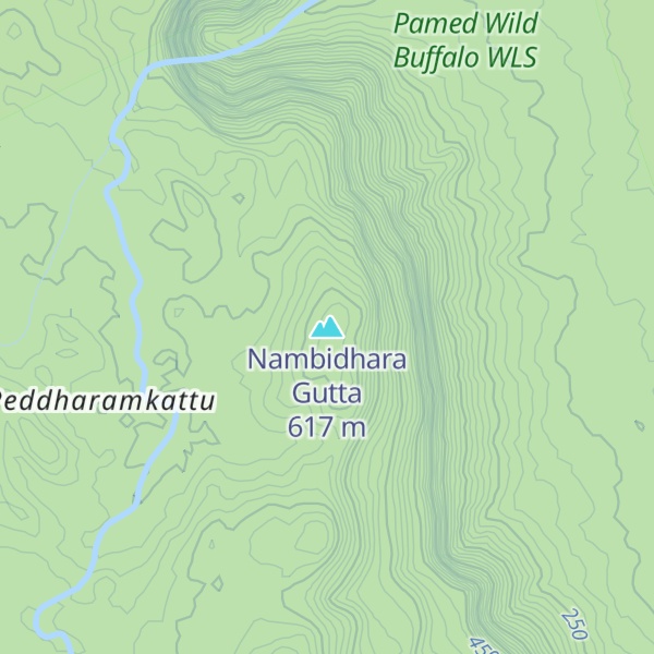 Map of Nambidhara Gutta