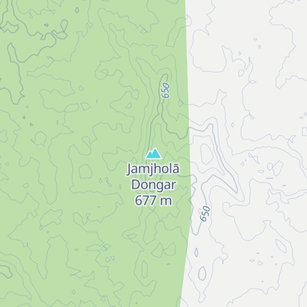 Map of Jamjholā Dongar