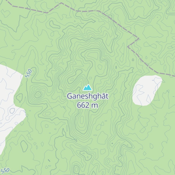 Map of Ganeshghāt