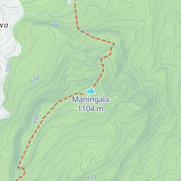 Map of Maningala