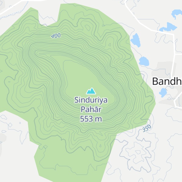 Map of Sinduriya Pahār
