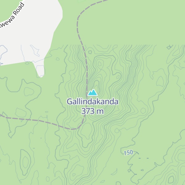 Map of Gallindakanda