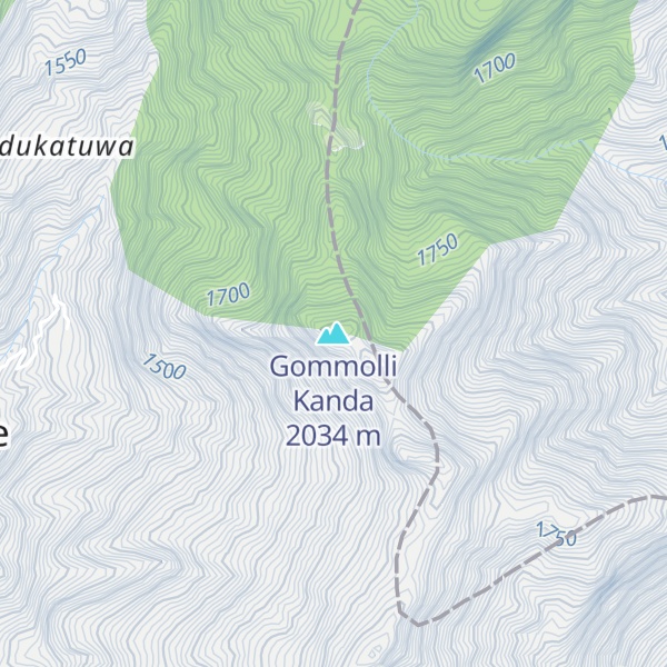 Map of Gommolli Kanda