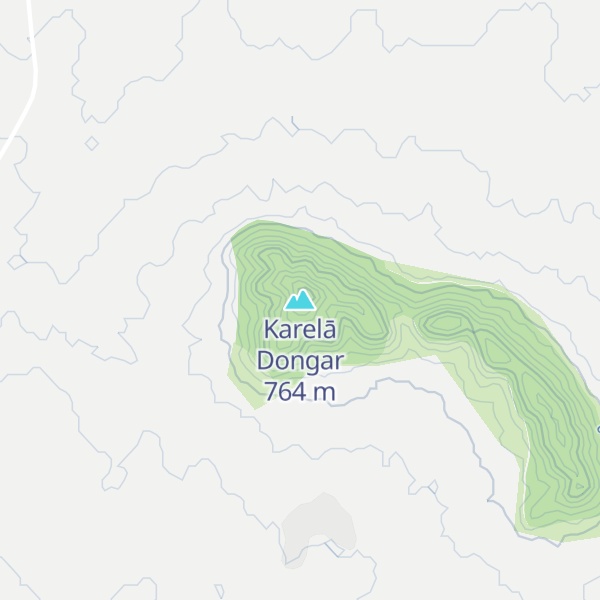 Map of Karelā Dongar