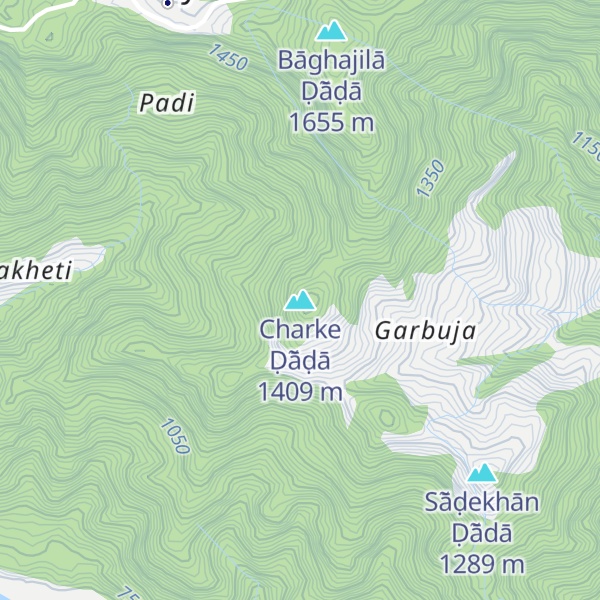 Map of Charke Ḍā̃ḍā