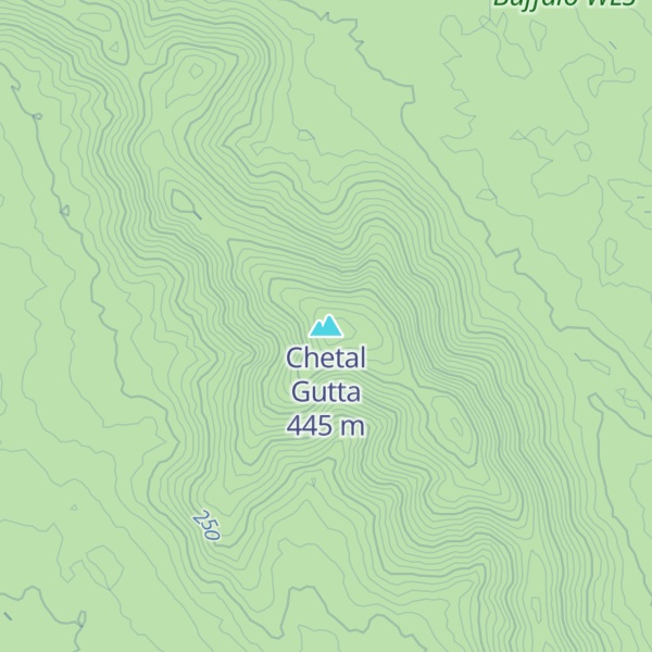 Map of Chetal Gutta