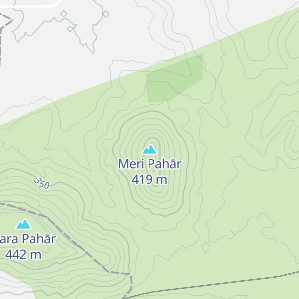 Map of Meri Pahār