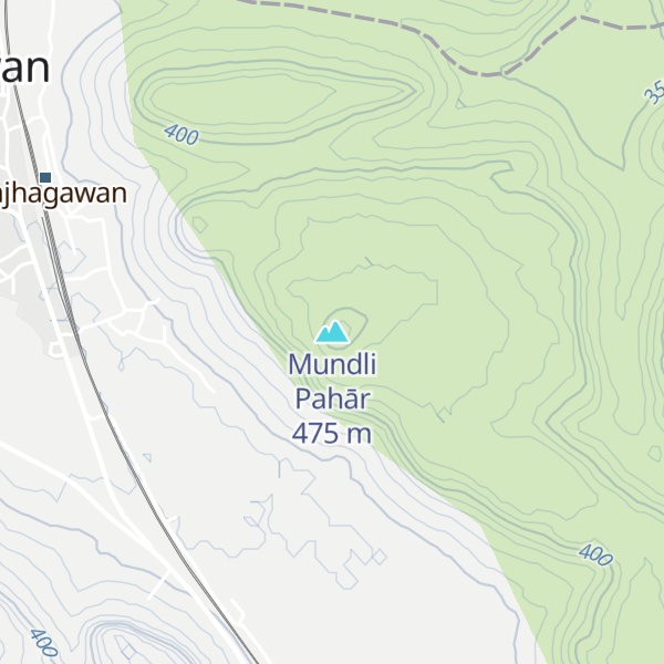 Map of Mundli Pahār