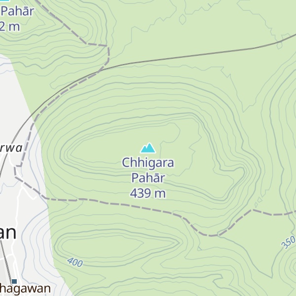 Map of Chhigara Pahār